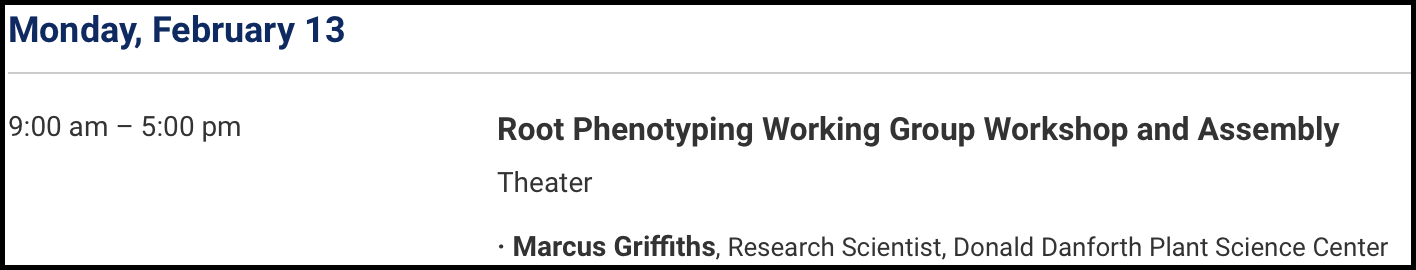 NAPPN 2023 workshop root phenotyping Marcus Griffiths